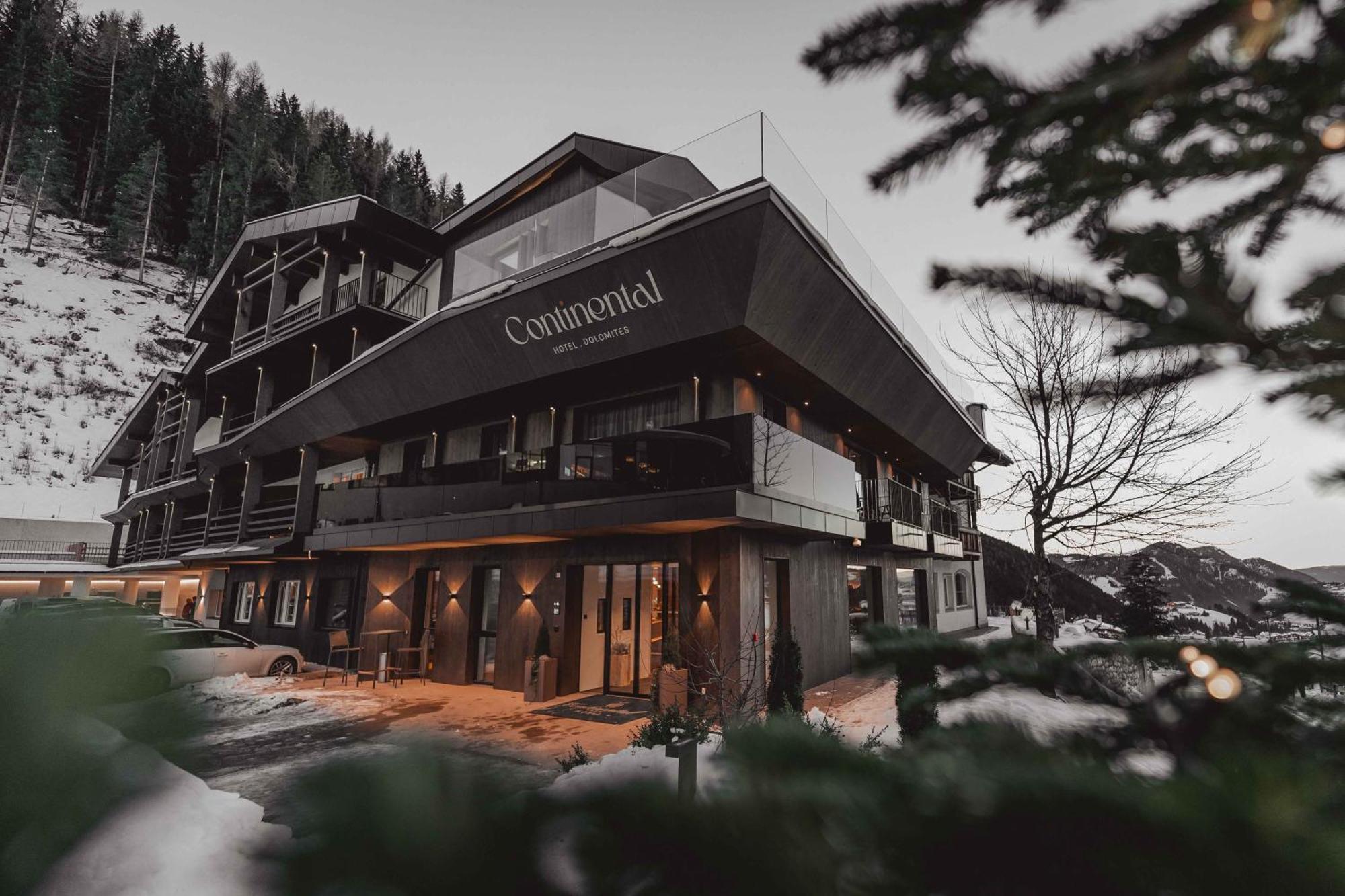 Hotel Continental Dolomites Selva di Val Gardena Kültér fotó
